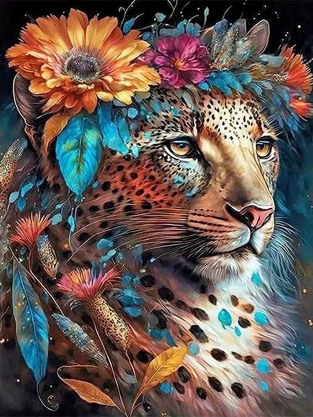Garland Tiger Diamond Painting Kit